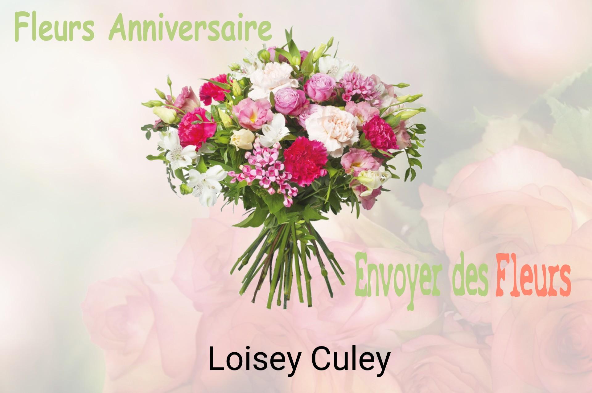 Bouquet de fleurs d’anniversaire livré à Loisey-Culey